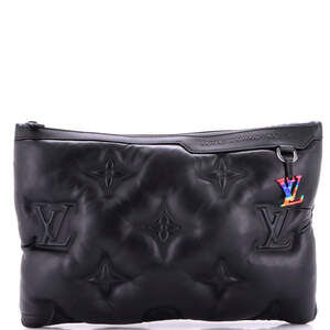 Louis Vuitton A4 Pouch Puffer Lambskin #257154L13B